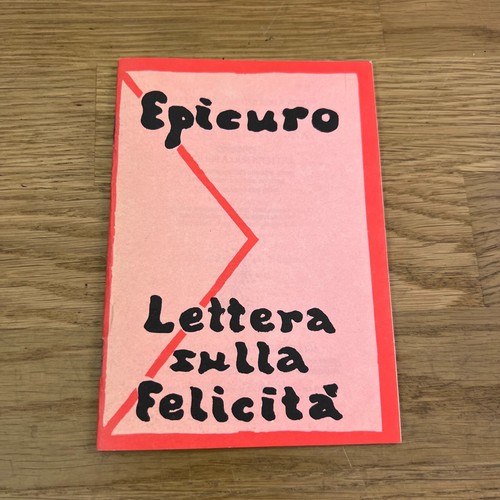 Epicuro lettera sulla - lettera,