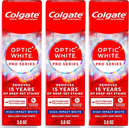 Colgate optic white pro series - colgate,