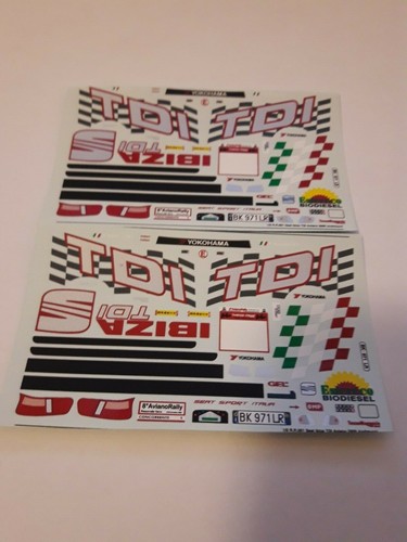 Decal racing43 seat ibiza - 1:43,