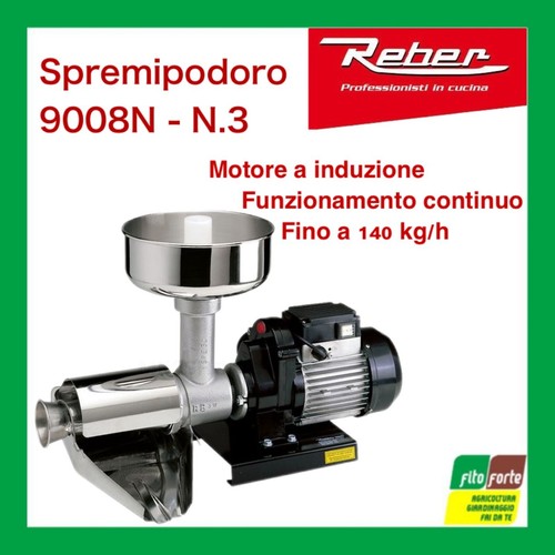 Reber spremipomodoro elettrico - reber,