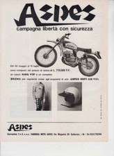 advertising Pubblicità-MOTO ASPES HOPI 125 RGEL  1975 -MOTOITALIANE REGOLARITA