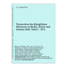 Terracotte Del Museo Reale Di Berlino. Er PANOFKA, Th. (Editor):