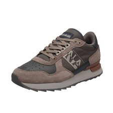 Napapijri Stab 01 - Sneakers Bsse In Suede Marrone - Taglia 44 [28cm] Scarpe