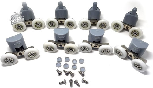 Rulli doppi 25mm box doccia - 25mm,