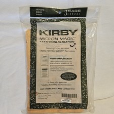 3 Sacchetti Sottovuoto Filtrazione Kirby Micron Magic 197201 - Ricambi Originali. In busta sigillata