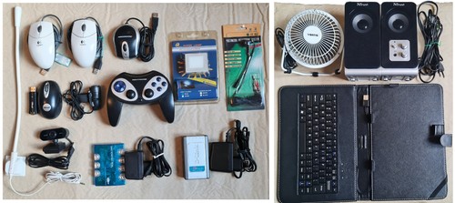 Lotto accessori informatica - lotto,