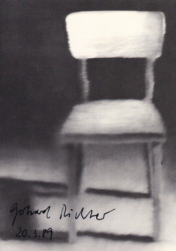 Gerhard richter autografo - richter,