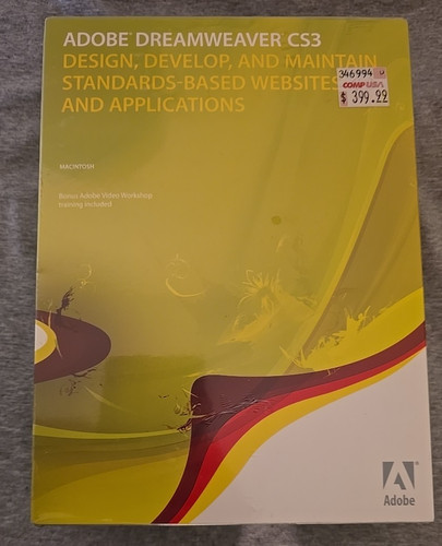 Adobe dreamweaver cs3 nuovo - adobe,