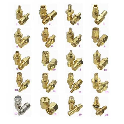 Adattatore coassiale sma - coassiale, da