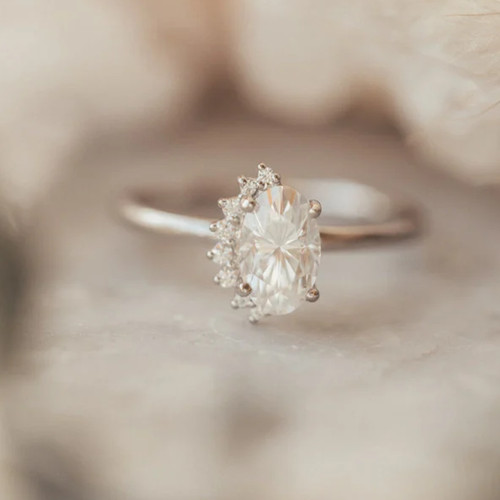Anello fidanzamento con - anello, di