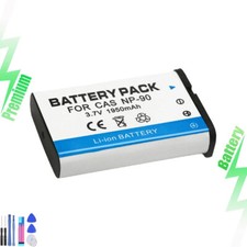 Batteria per Casio NP-90 NP90 Exilim EX-H10 H15 H20G H20GBK FH100