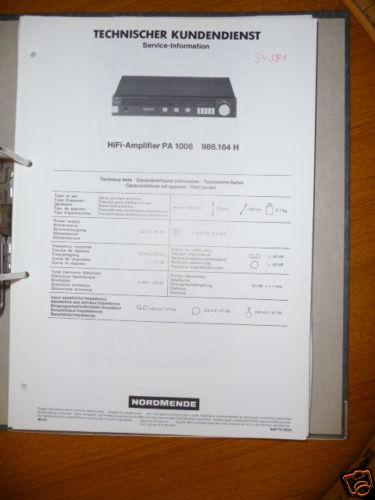 Manuale servizio nordmende - di,