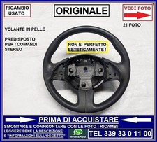 VOLANTE STERZO IN PELLE