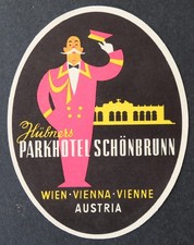 Vecchia etichetta HOTEL