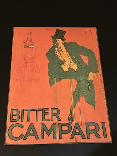 Bitter campari grafia cappello - bitter,