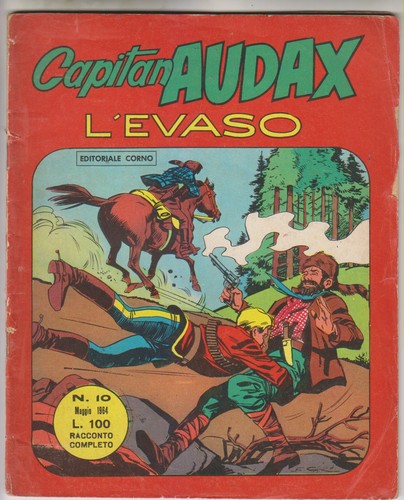 Capitan audax 10 fumetto - audax, n.