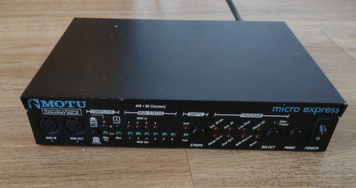 Motu micro express interface - motu, express,