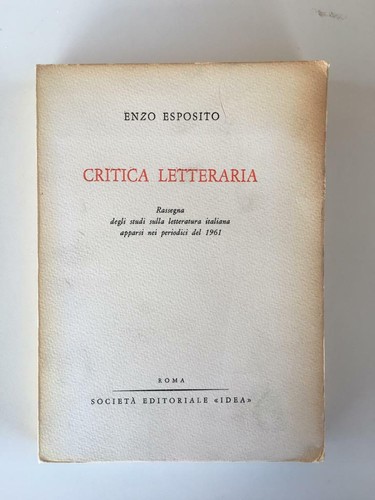 Enzo esposito critica - esposito,