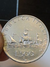 500 lire argento - lire,