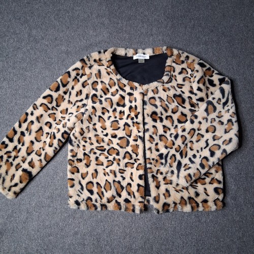 Giacca leopardata pelliccia