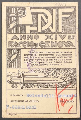 Genova gruppo rionale - genova,