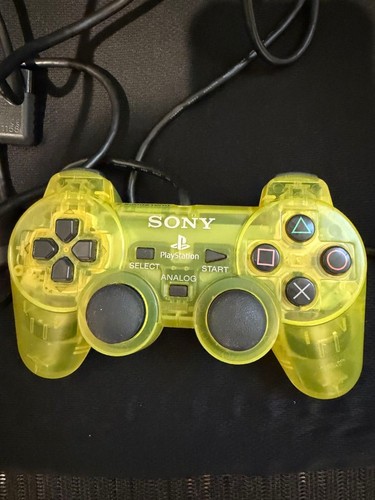 Controller ps2 giallo limone - ps2,