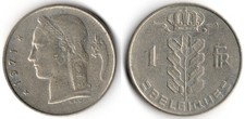 Belgio 5 franchi, 1971 Legenda