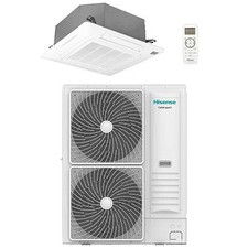 Climatizzatore Condizionatore Hisense Cassetta Round-Flow R32 Trifase 42000 BTU