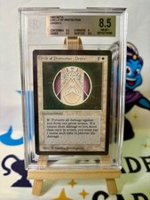 Mtg Magic CIRCLE OF PROTECTION: green - Beta BGS 8.5 (no alpha 10 psa box mox)