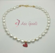 Girocollo con perle in arg.925