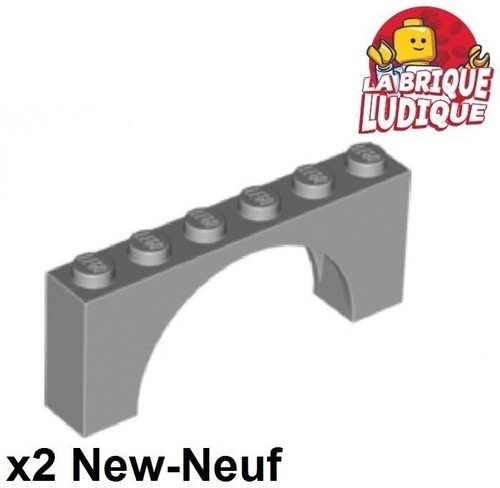Lego mattone arco 1x6x2 - lego,