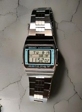 SEIKO QUARTZ  A939-5010 ALARM CRONO  DISPLAY  LCD DIGITALE VINTAGE.