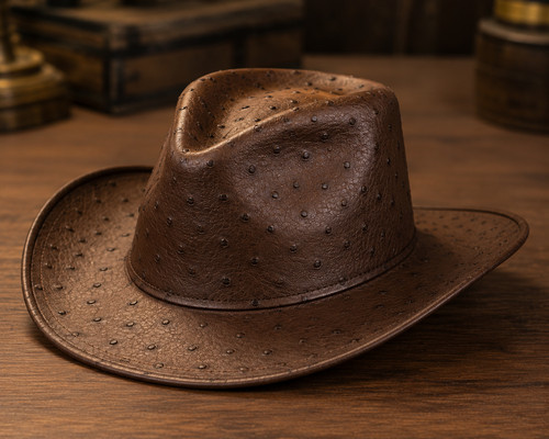 Cappello lusso pelle - cappello,