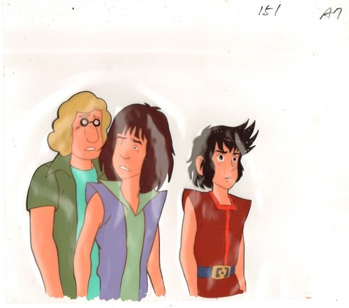 Anime cel saikyō robo - saikyō, daiōja