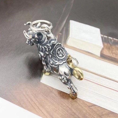 Ciondolo vero argento sterling