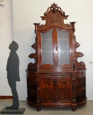Credenza-Vetrina antica. Epoca
