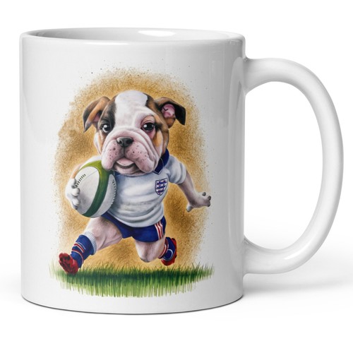 Tazza inglese bulldog rugby - rugby, 11