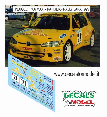 Decals peugeot 106 - decals,