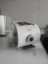Tostapane moderno in buone condizioni Imetec colore bianco e grigio