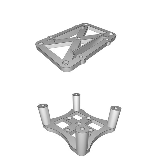 Staffa supporto per dji naza - per,