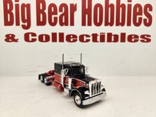 DCP 1/64 "Pirkle" Red & Blk 359 Peterbilt 60" Mercury Flattop Trattore Traversino