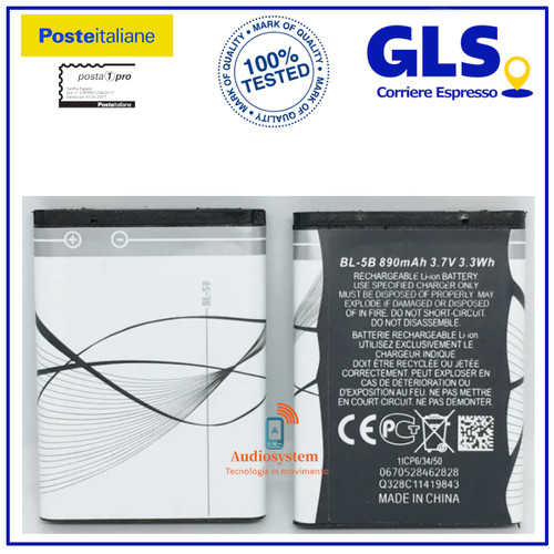 Batteria per nokia - 5070, 5140