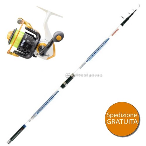 Kit pesca canna - canna, trabucco