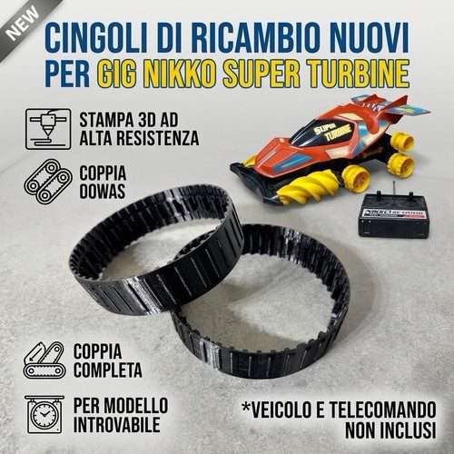 Ricambio cingoli nikko super - ricambio,
