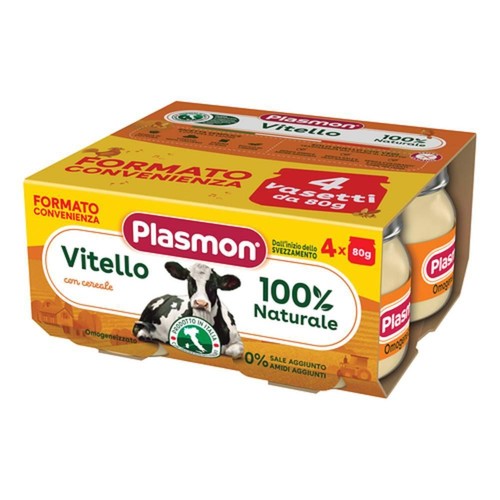 Plasmon omogeneizzato vitello - omogeneizzato,