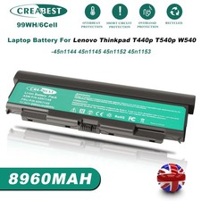 Batteria 11,1 V 45N1153 per Lenovo ThinkPad T440P L440 L540 W541 0C52864 45N1148