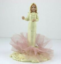Cake Topper VINTAGE Vintage da prima comunione DECORAZIONE SOPRA TORTA Statuina