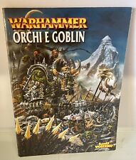 Warhammer Orchi E Goblin Esercito Oldhammer Manuale Libro Games Workshop
