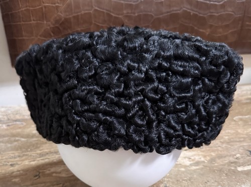 Cappello karakul vintage - karakul, fatto