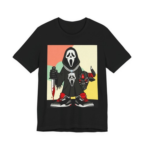 Maglietta maschera urlo - maschera, grim